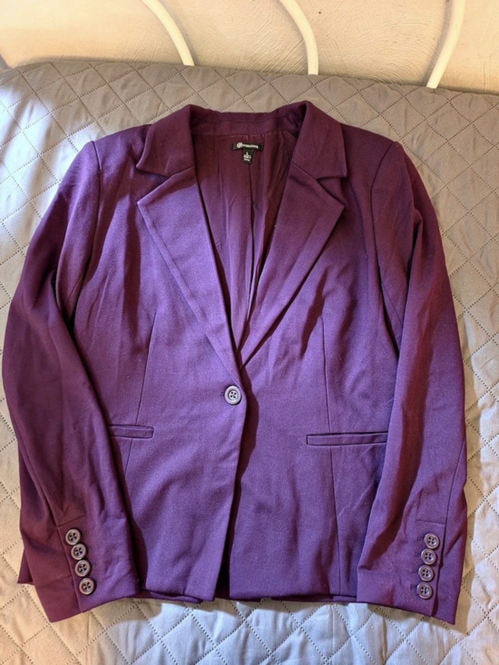 Versona Purple Blazer Like New